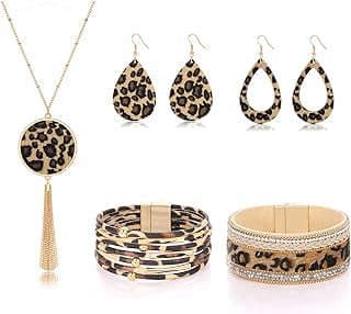 Image of Leopard Jewelry Set by the company Yeya Jewelry.