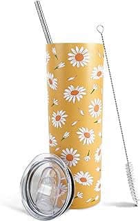 Image of Daisy Floral Travel Tumbler by the company YHTikwioya.