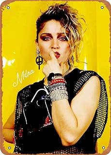 Image of Madonna Metal Tin Sign by the company Yijinjin.