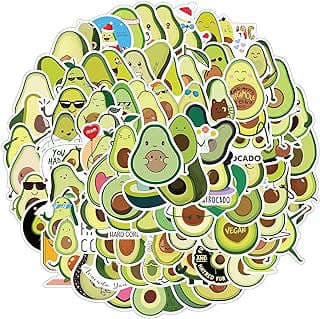 Image of Avocado Stickers Pack by the company YIYEWUMIAN.