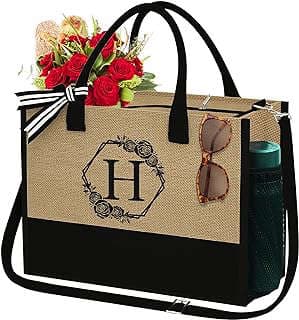 Image of Personalized Jute Tote Bag by the company YOOLIFE Living.