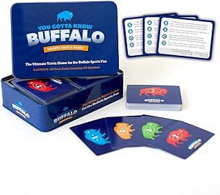 Image of Buffalo Sports Trivia Game by the company You Gotta Know Games.
