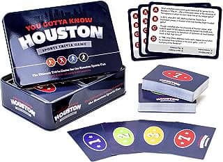 Image of Houston Sports Trivia Game by the company You Gotta Know Games.