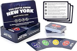 Image of New York Sports Trivia Game by the company You Gotta Know Games.