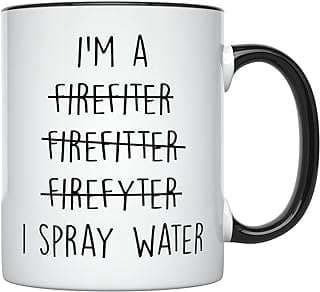Image of Firefighter Themed Coffee Mug by the company YouNique Designs.