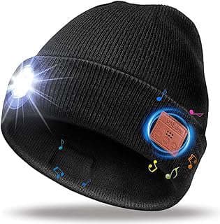 Image of Bluetooth Beanie with LED Light by the company Yuguo-US.