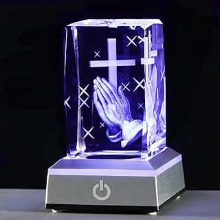 Image of 3D Crystal Cross Figurine by the company YWHL Direct.