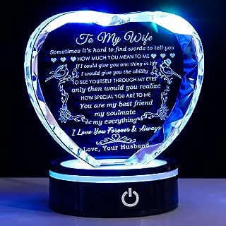 Image of Crystal Keepsake with LED by the company YWHL Direct.
