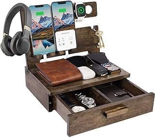 Image of Wood Phone Docking Station by the company ZAPUVO-US.