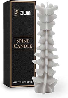 Image of Spine Shaped Soy Candle by the company Zellinni.
