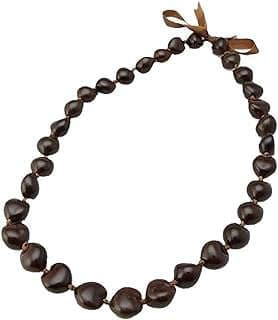 Image of Kukui Nut Lei Necklace by the company Zero Gravity Hawaii.