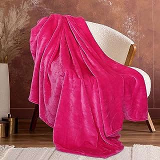 Image of Pink Fleece Throw Blanket by the company Zhengnuo Trading.