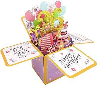 Image of 26th Birthday Pop-Up Card by the company Zhouyuexi.