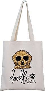 Image of Golden Doodle Canvas Tote Bag by the company ZJXHPO.