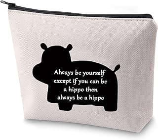 Image of Hippo Themed Makeup Bag by the company ZJXHPO.