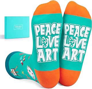 Image of Art-Themed Novelty Socks by the company ZMART.