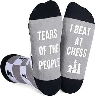 Image of Chess Pickleball Novelty Socks by the company ZMART.