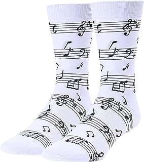 Image of Unisex Music Themed Funny Socks by the company ZMART.