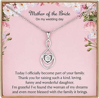 Image of Mother of the Bride Necklace by the company ZN LOVE.