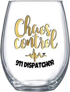 Image of Dispatcher Stemless Wine Glass by the company Zoey Christina.