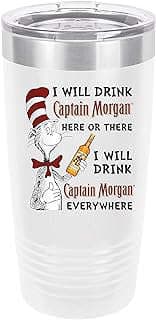 Image of Captain Morgan Stainless Steel Tumbler by the company Zonk Shop.