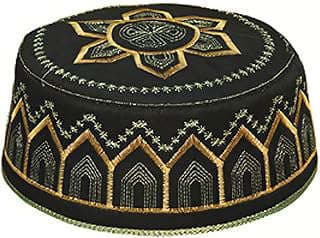 Image of Men's Muslim Prayer Kufi Hat by the company ZUYYON.