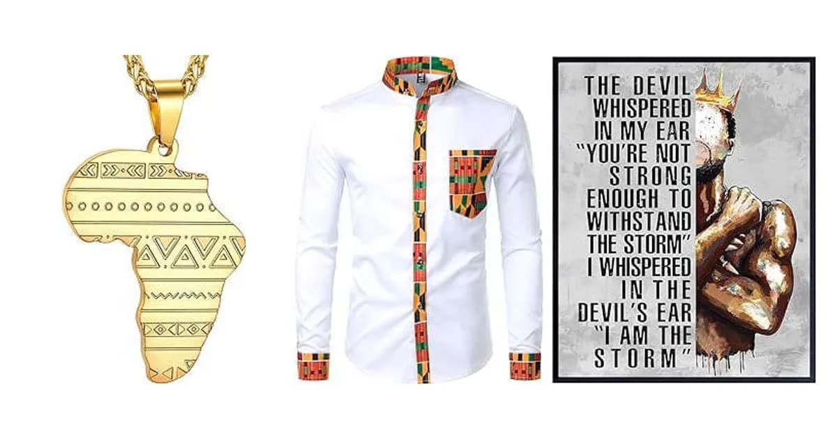Image that represents the product page African Gifts For Him inside the category men.