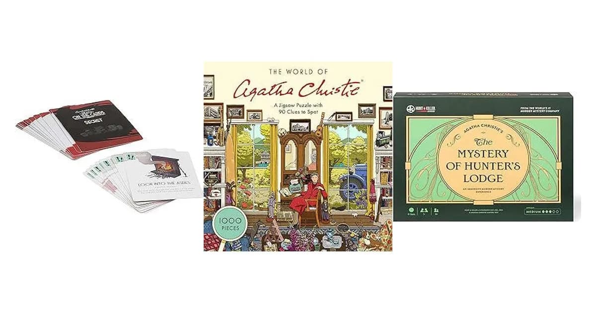 Image that represents the product page Agatha Christie Gifts inside the category books.