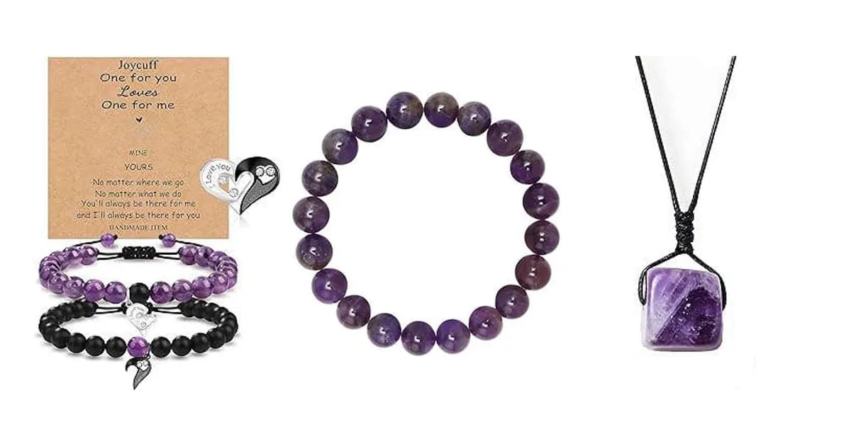 Image that represents the product page Amethyst Gifts For Him inside the category men.