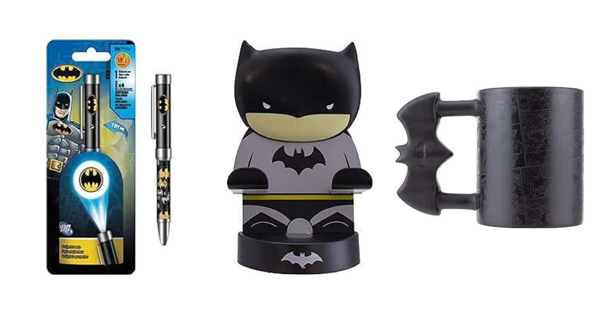 Image that represents the product page Batman Gifts For Men inside the category men.