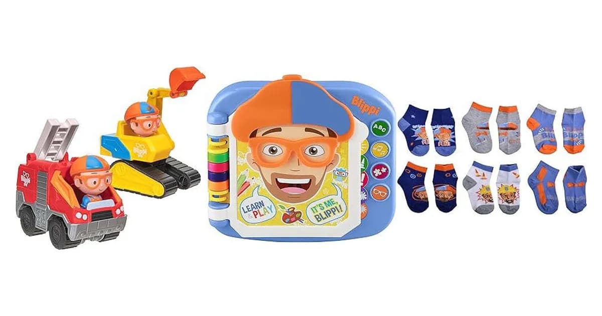 Image that represents the product page Blippi Gifts inside the category child.
