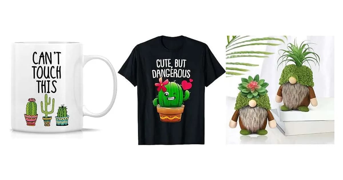 Image that represents the product page Cactus Gifts For Her inside the category women.