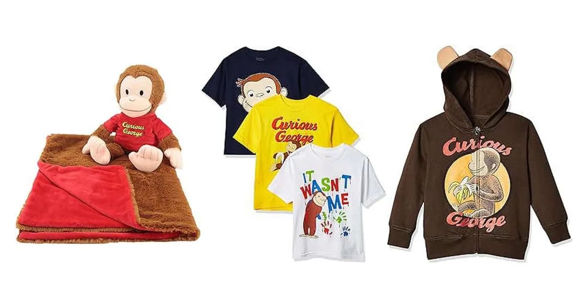 Image that represents the product page Curious George Gifts inside the category child.