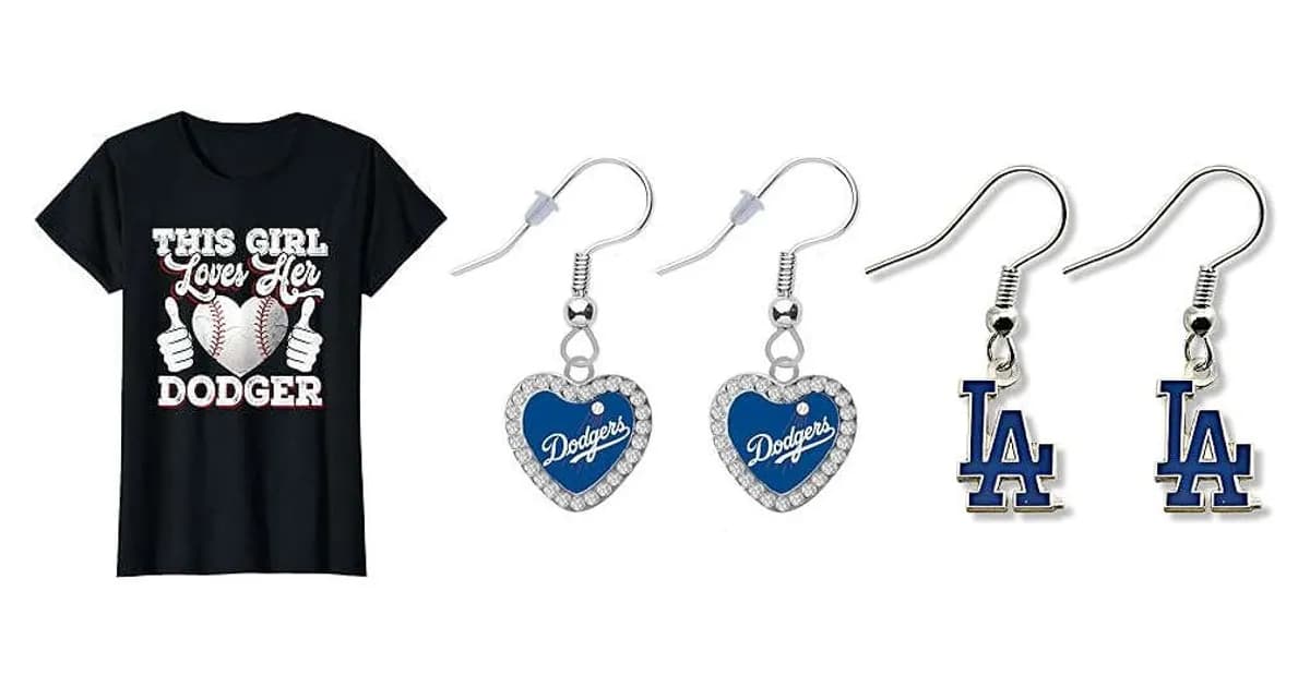 Image that represents the product page Dodgers Gifts For Her inside the category women.