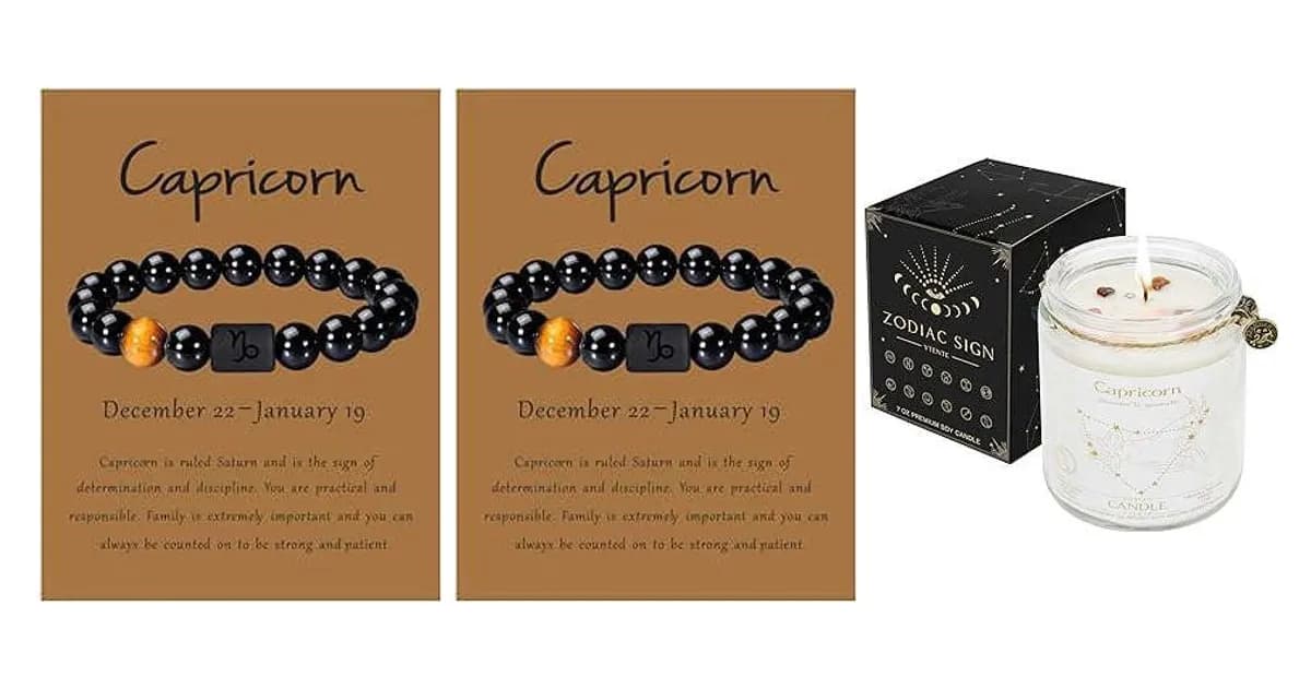 Image that represents the product page Gifts For Capricorn Man inside the category men.