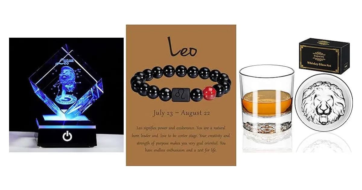 Image that represents the product page Gifts For Leo Men inside the category men.