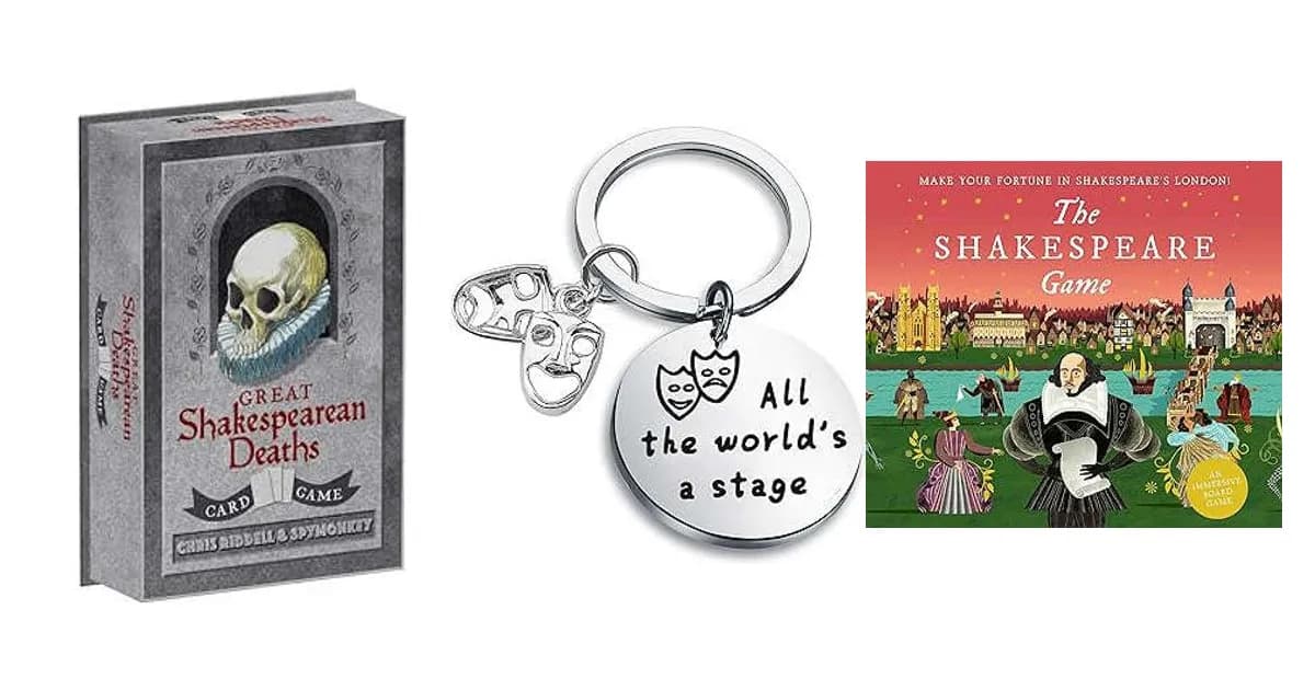 Image that represents the product page Gifts For Shakespeare Lovers inside the category books.