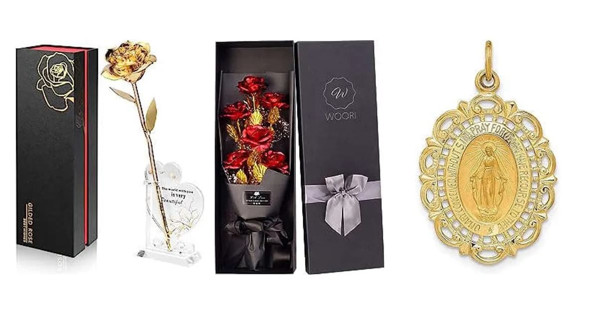 Image that represents the product page Gold Gifts For Her inside the category women.