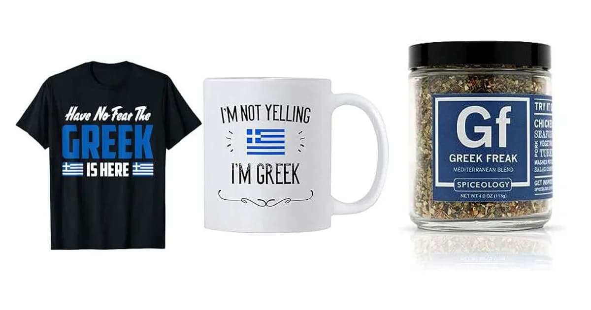 Image that represents the product page Greek Gifts For Men inside the category men.