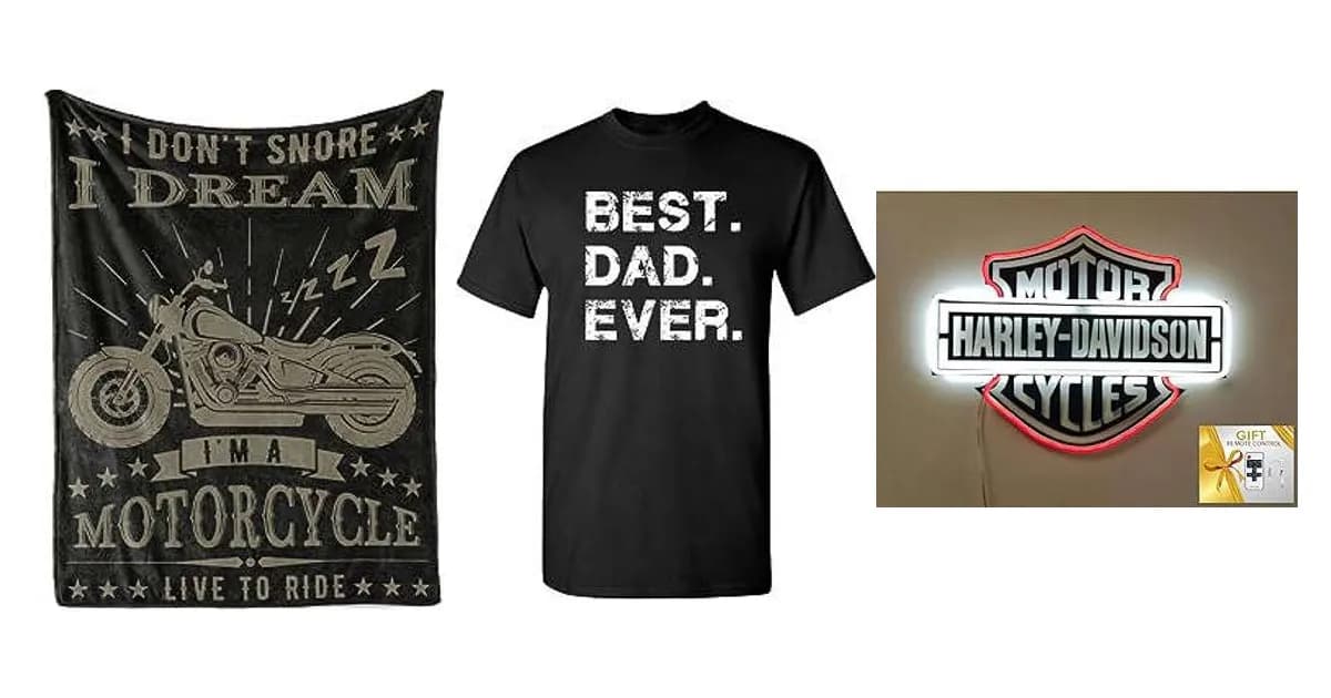 Image that represents the product page Harley Davidson Fathers Day Gifts inside the category men.