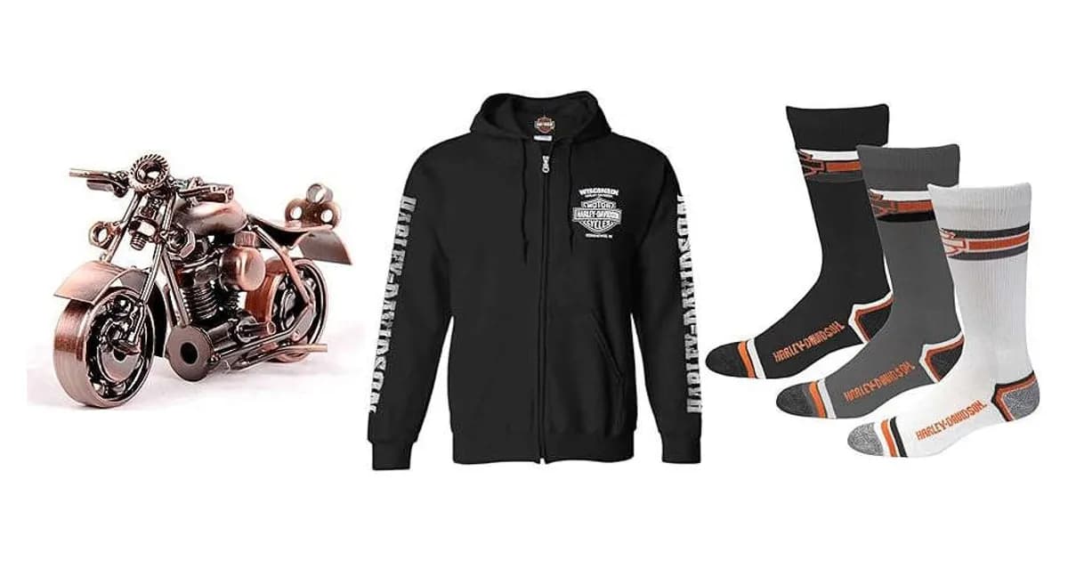 Image that represents the product page Harley Davidson Gifts For Him inside the category men.