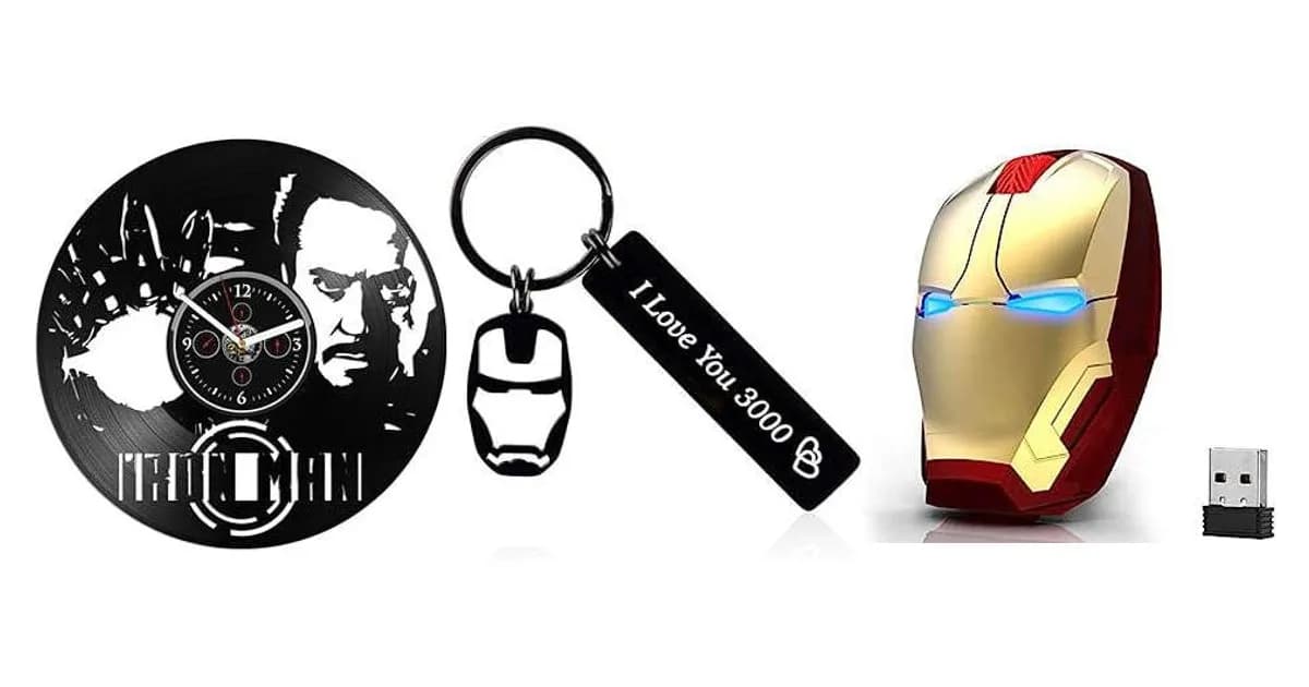 Image that represents the product page Ironman Gifts For Him inside the category men.