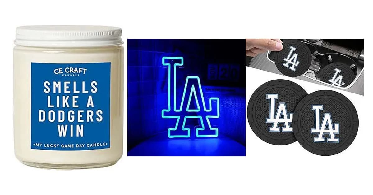 Image that represents the product page La Dodgers Gifts For Him inside the category men.