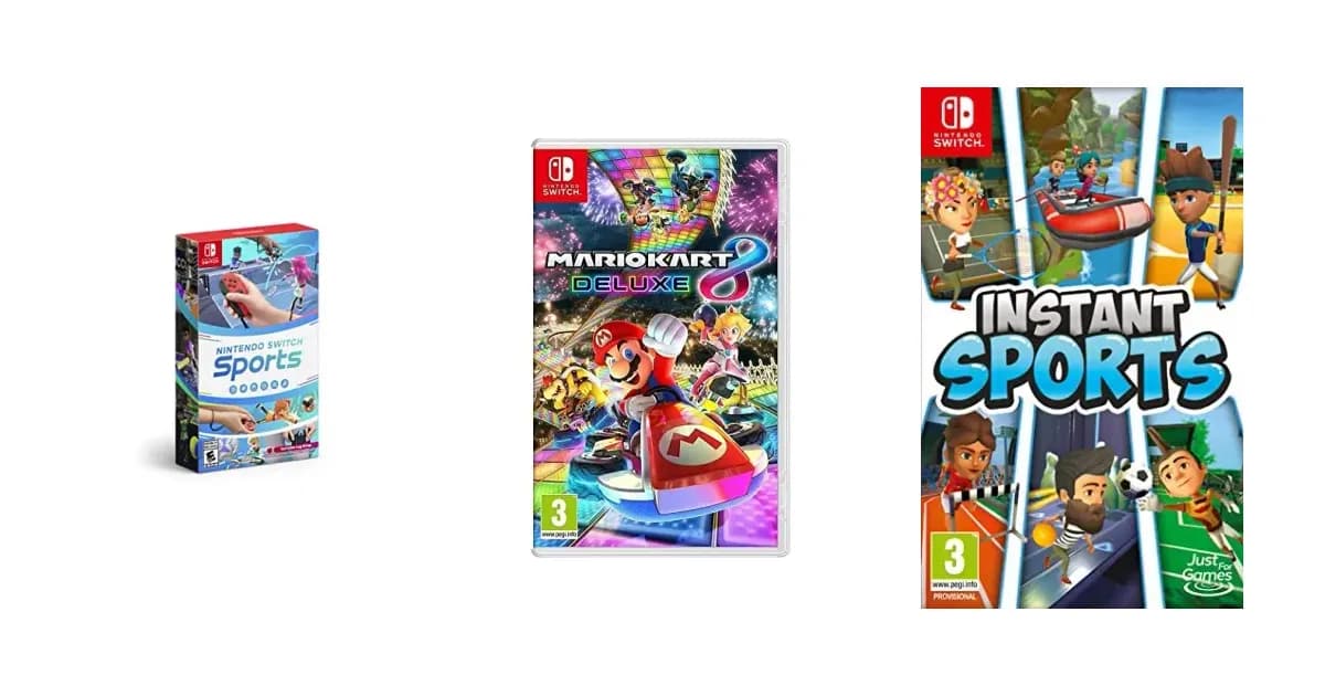 Image qui représente la page du produit Meilleurs Jeux Nintendo Switch à l'intérieur de la catégorie divertissement.