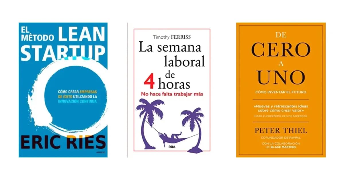 Imagem que representa a página do produto Melhores Livros De Empreendedorismo dentro da categoria livros.