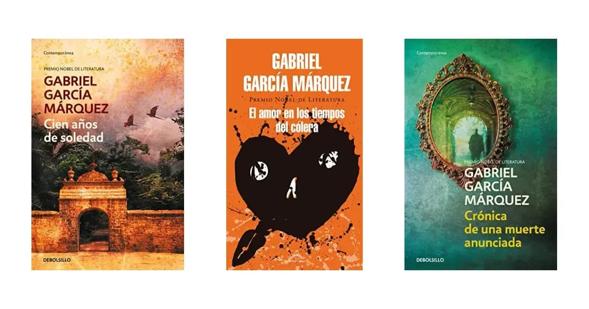Imagem que representa a página do produto Melhores Livros De Gabriel García Márquez dentro da categoria livros.