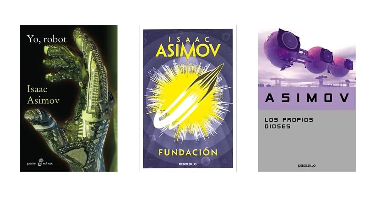 Imagem que representa a página do produto Melhores Livros Isaac Asimov dentro da categoria livros.