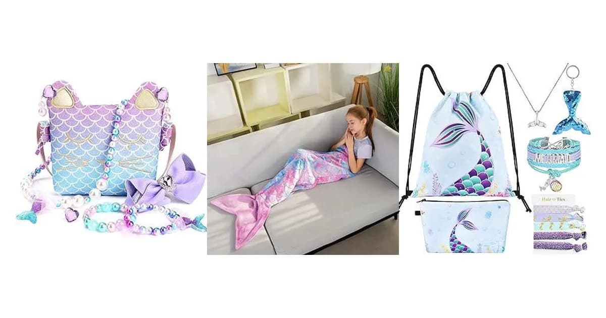 Image that represents the product page Mermaid Gifts For Girls inside the category child.