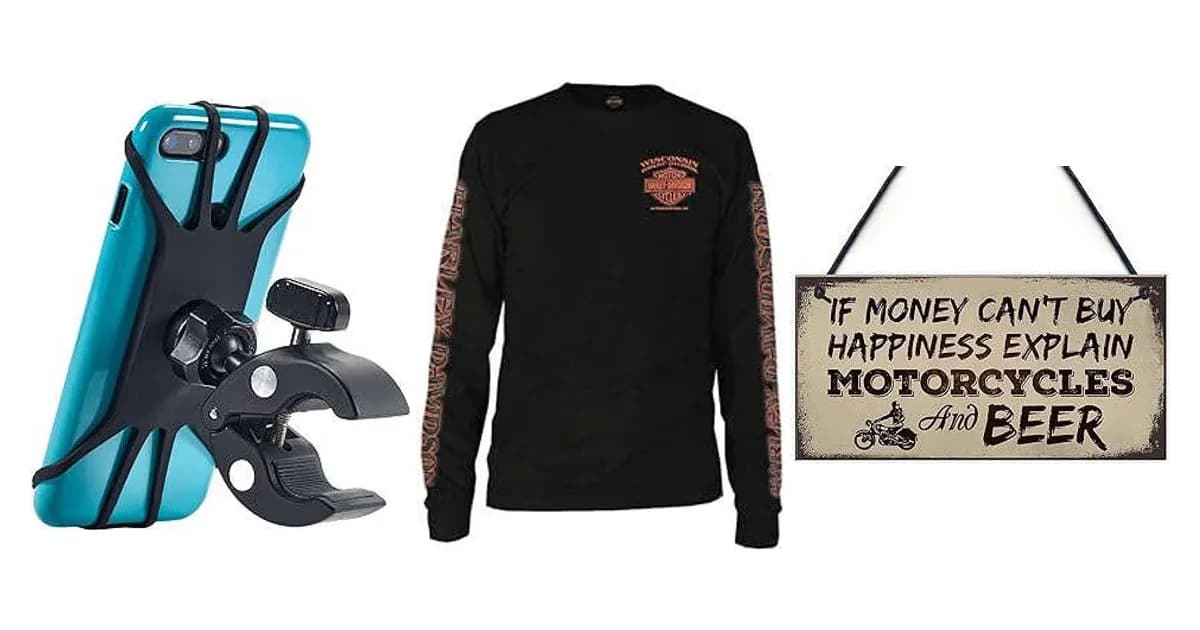 Image that represents the product page Motorcycle Gifts For Him inside the category men.