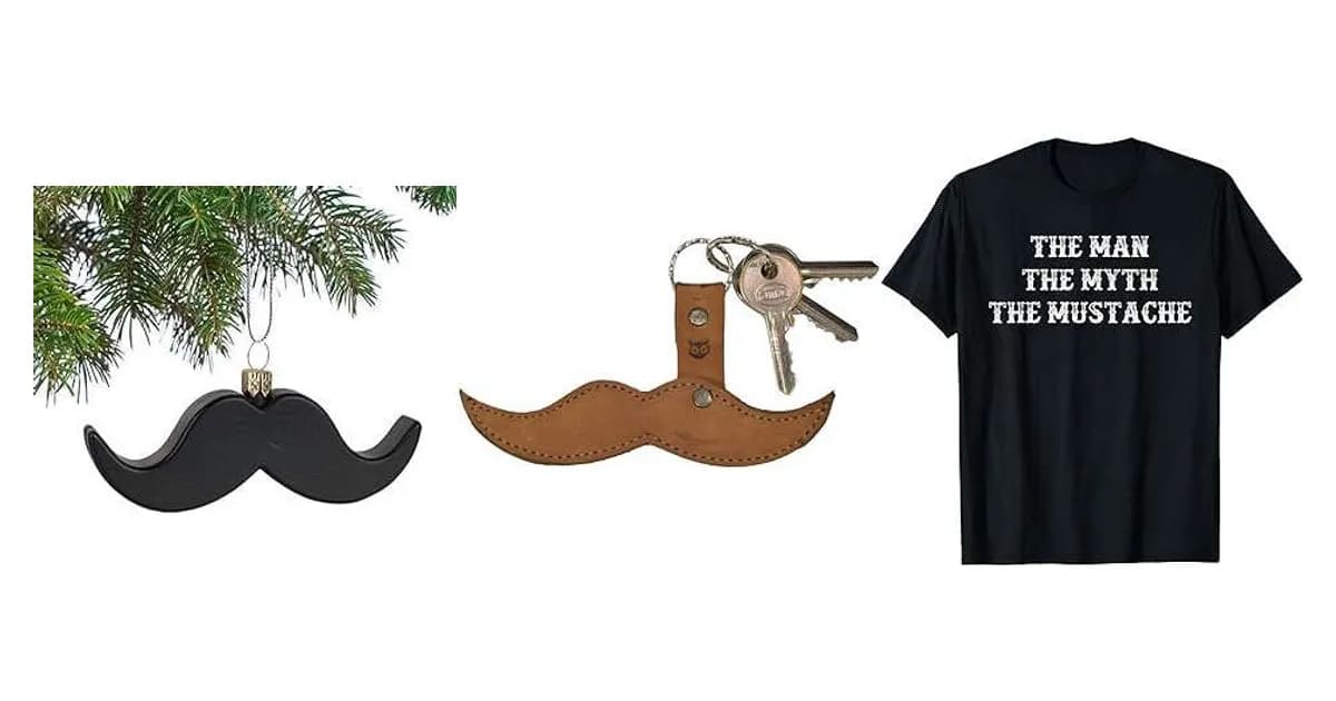 Image that represents the product page Mustache Gifts inside the category men.